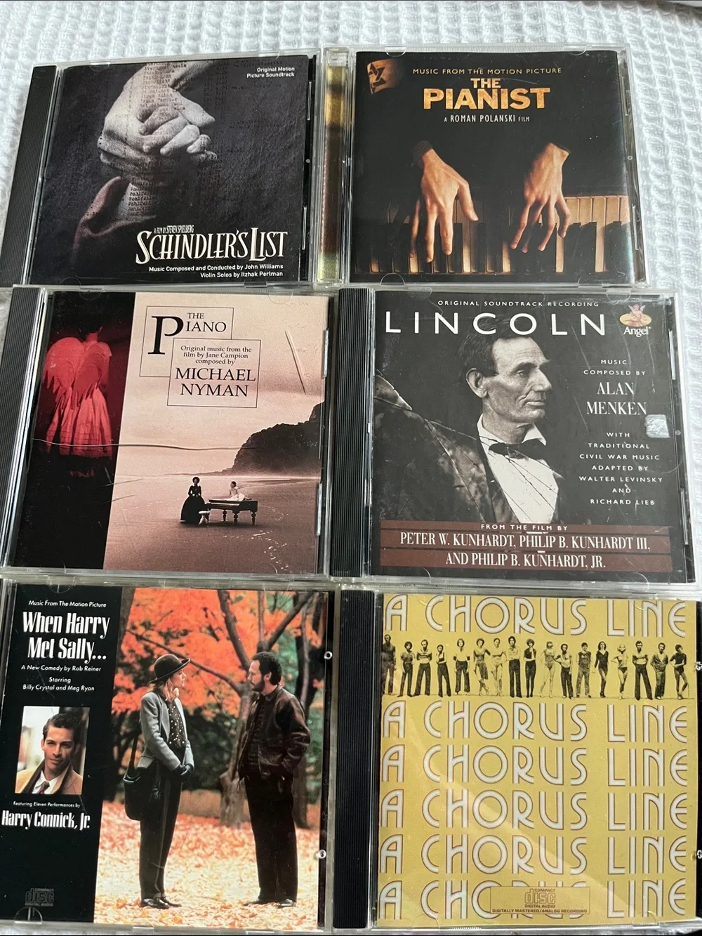 6 Movies Soundtrack CD’s - Picture 1 of 1